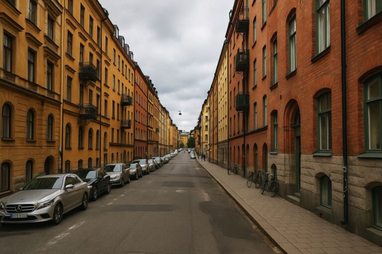 Lägenhetshus i Stockholm